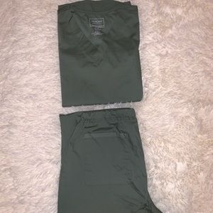 Green Cherokee scrubs